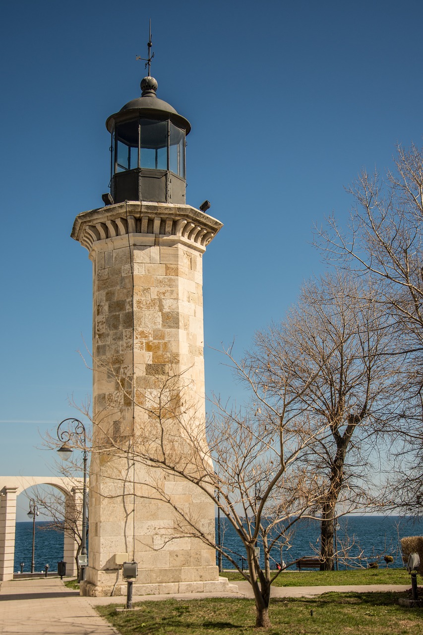 lighthouse constanta romania free photo