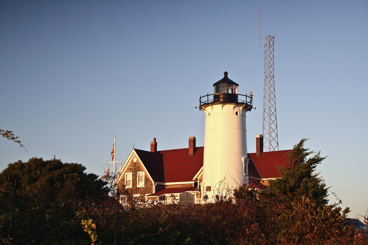 lighthouse landscape nautical free photo