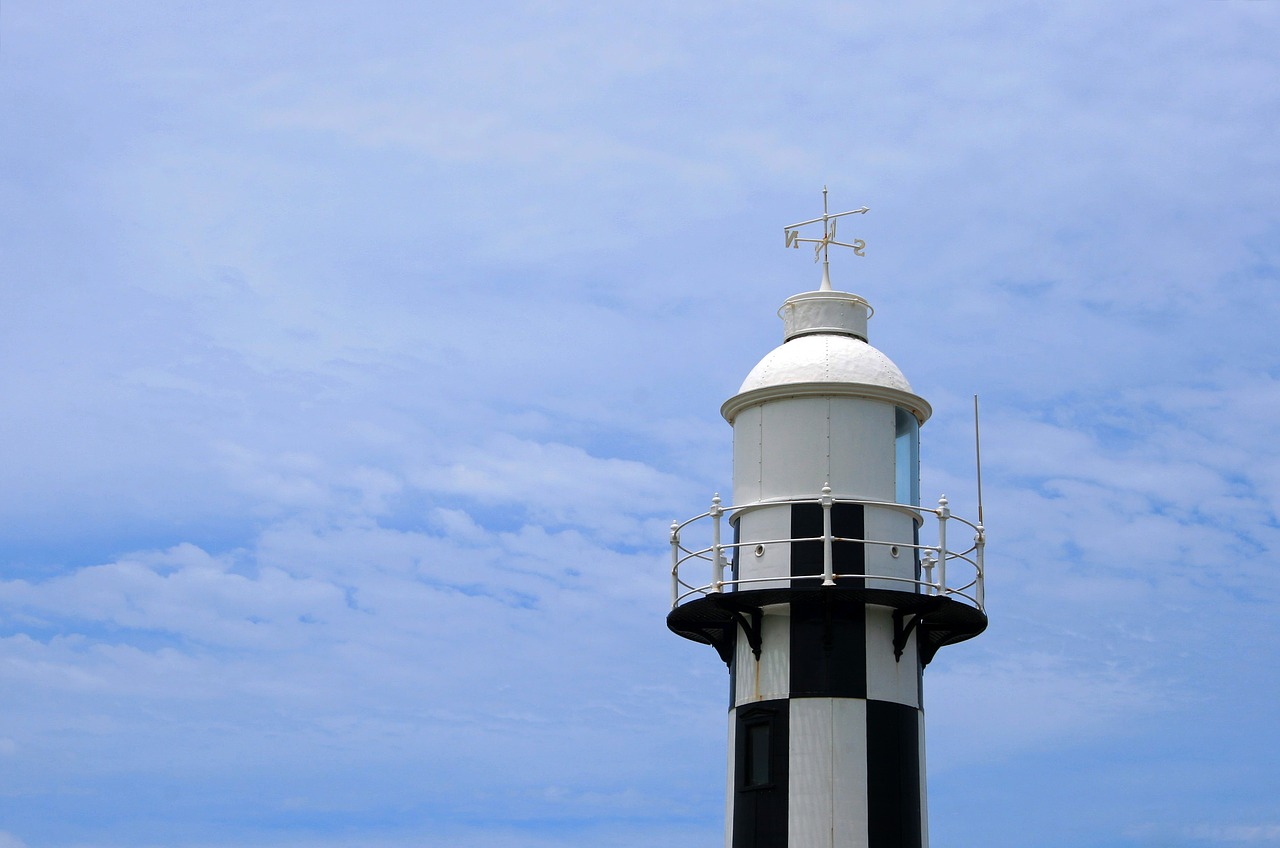 lighthouse port shepstone black free photo