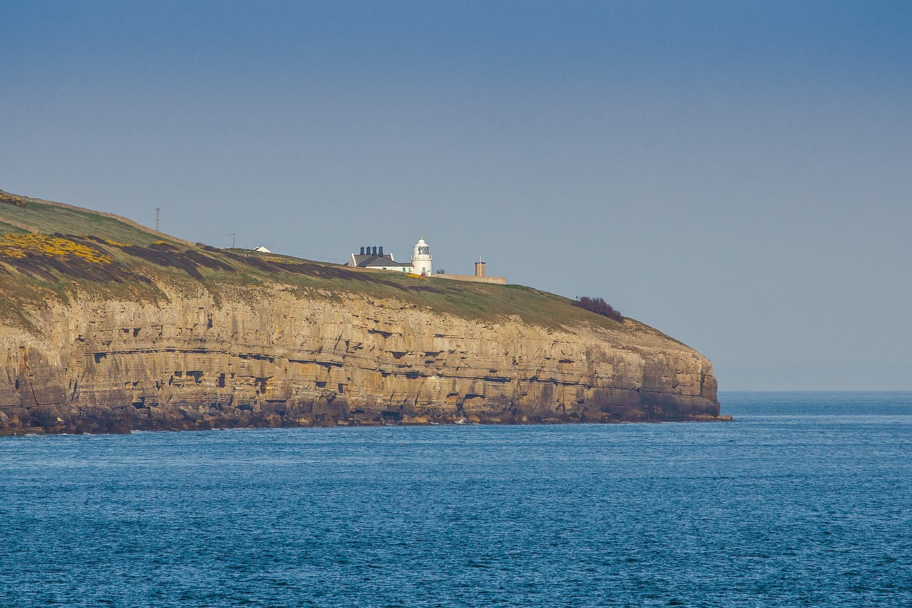 lighthouse coast ocean free photo