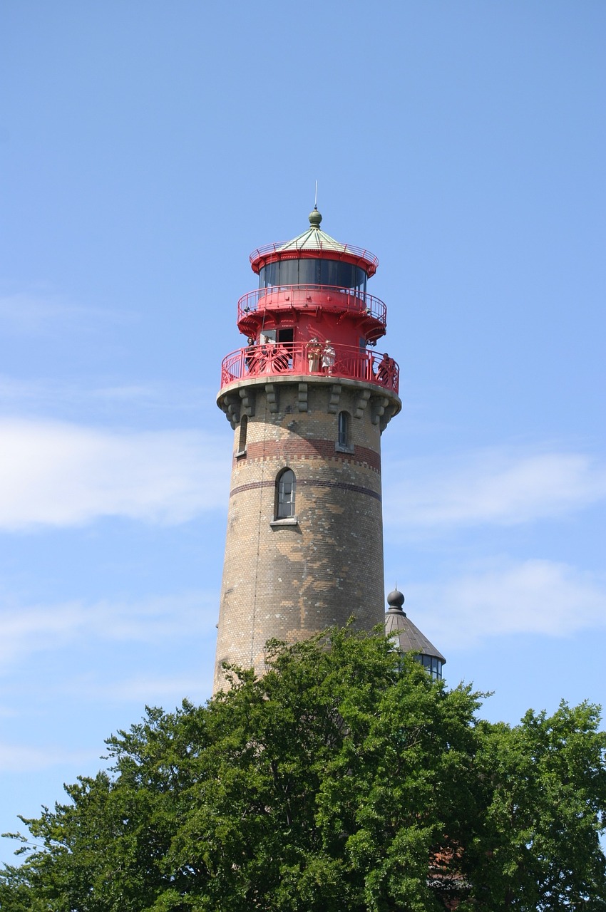 lighthouse rügen island baltic sea free photo