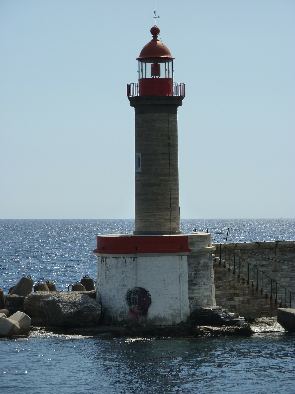 lighthouse bastia corsica free photo