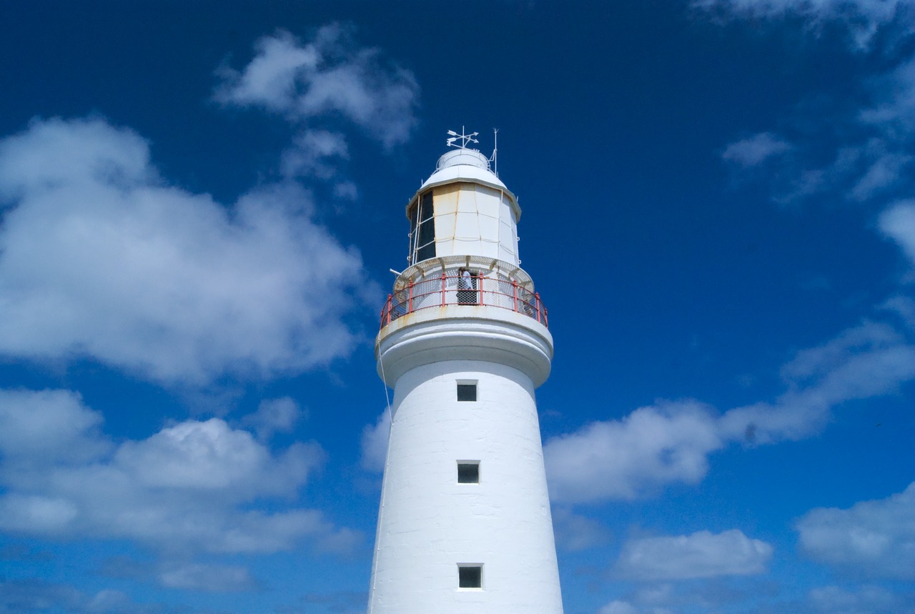 lighthouse coast ocean free photo