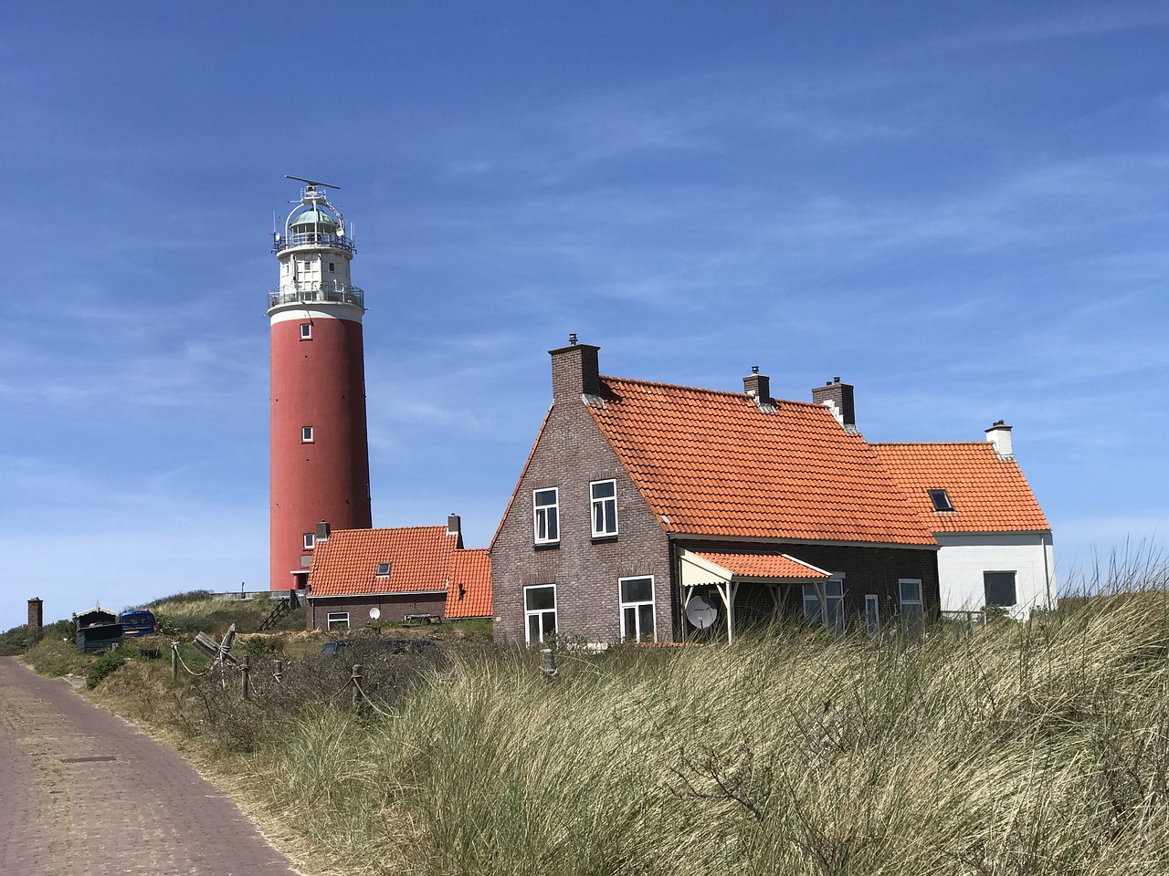 lighthouse north sea holland free photo