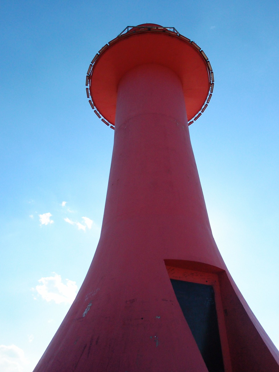 lighthouse little red lighthouse sokcho free photo