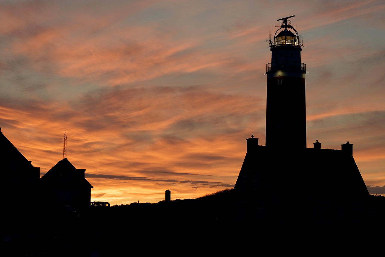 lighthouse texel holland free photo