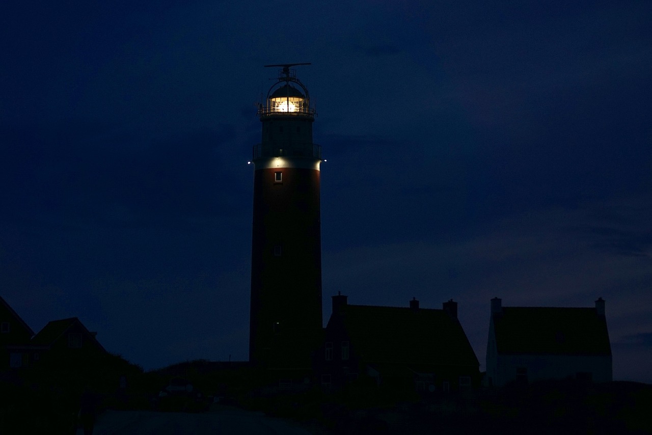 lighthouse texel beacon free photo
