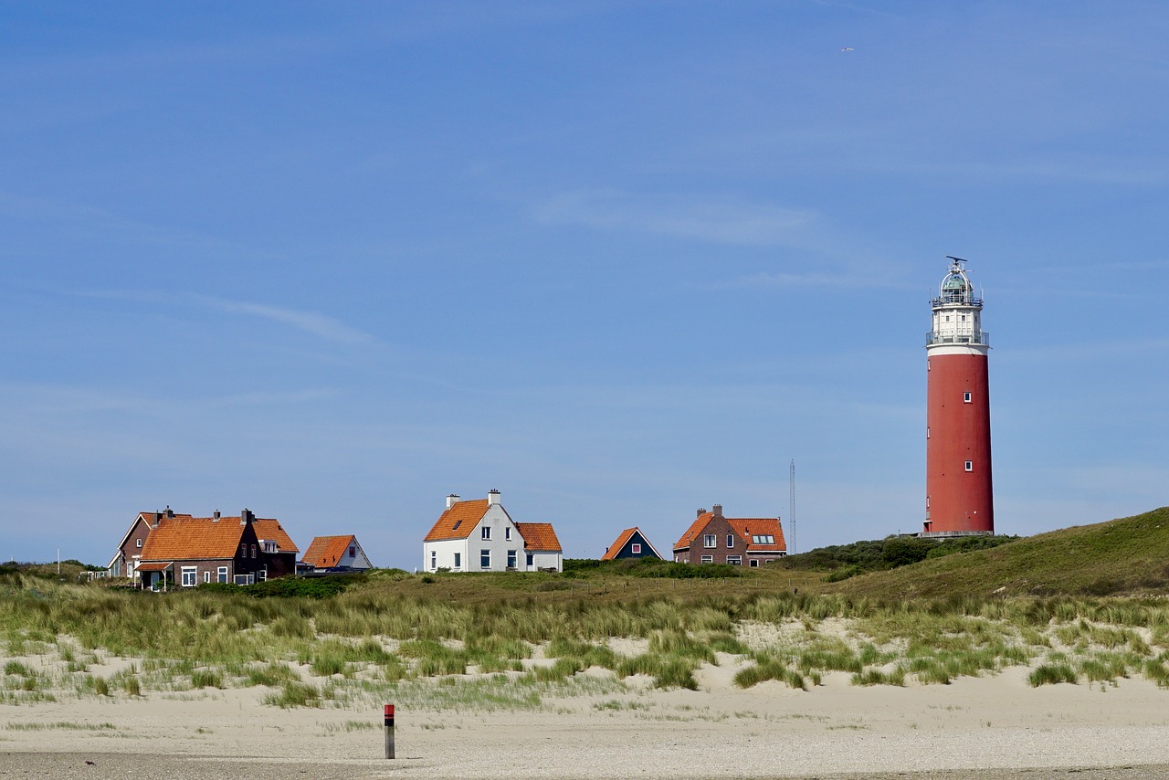 lighthouse texel holland free photo