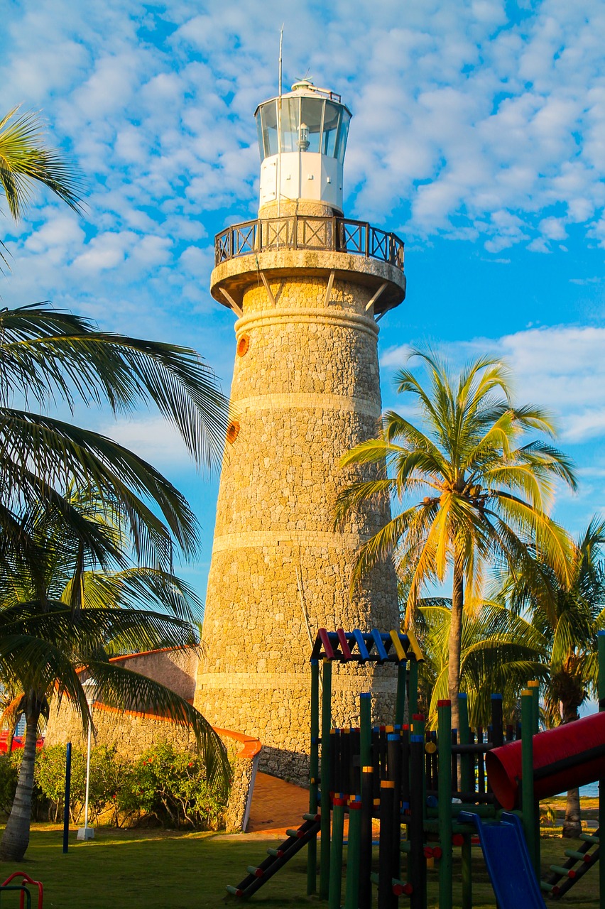 lighthouse cartagena travel free photo