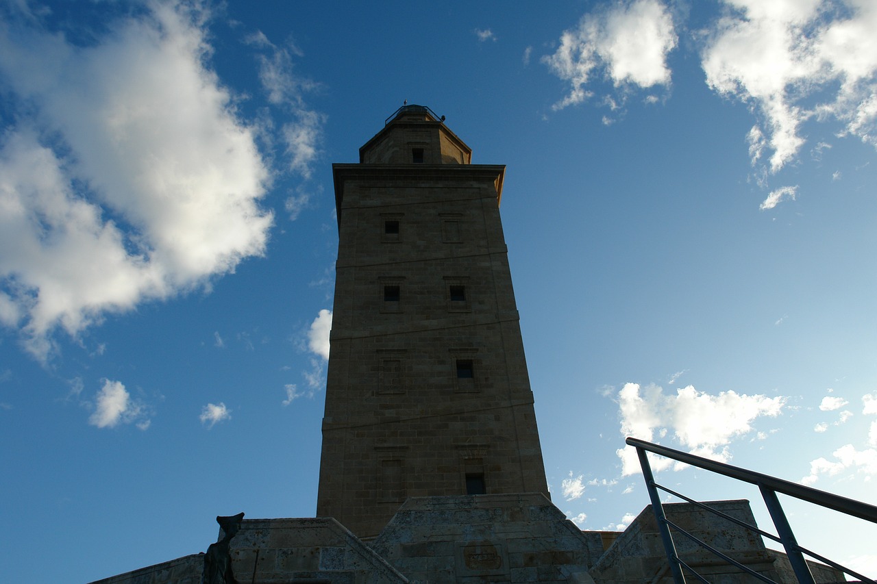 lighthouse tower hercules free photo