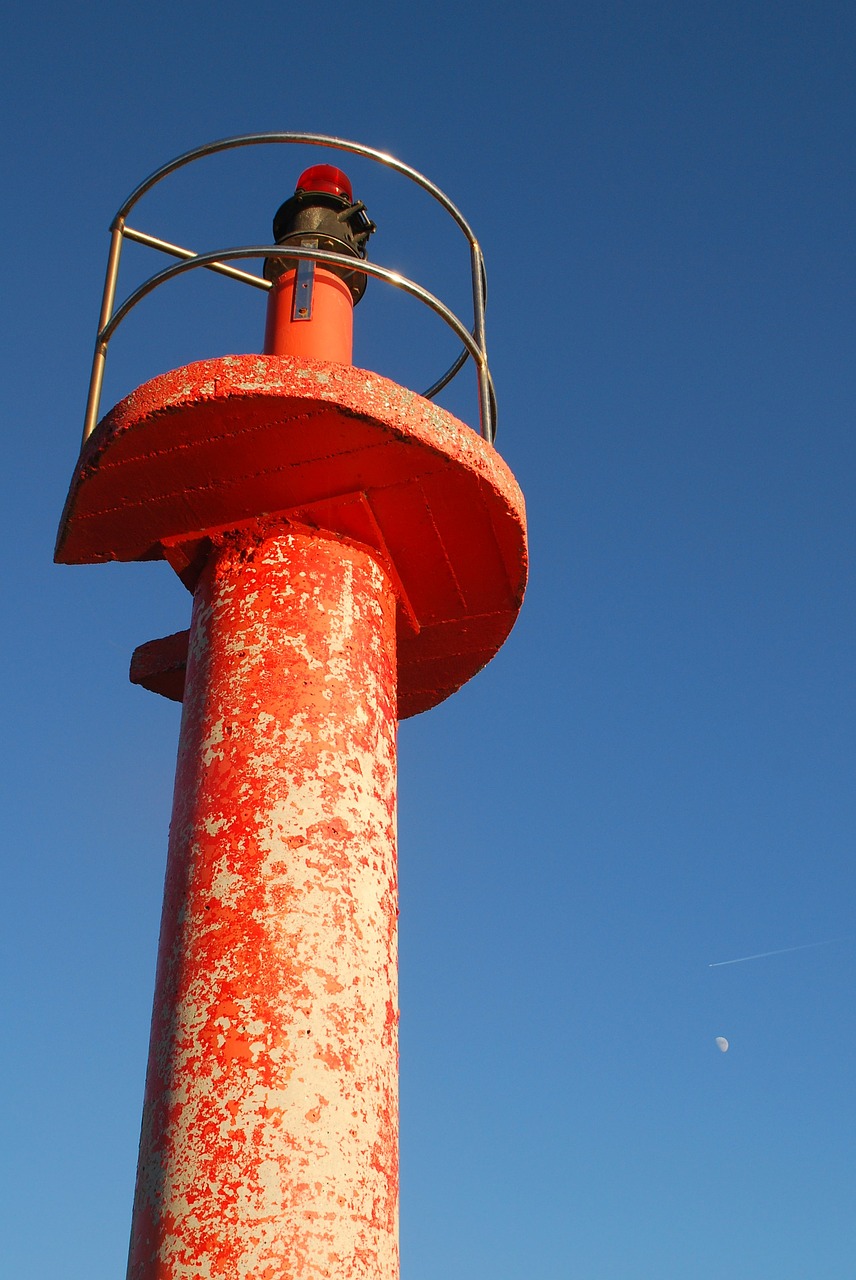 lighthouse galicia sky free photo