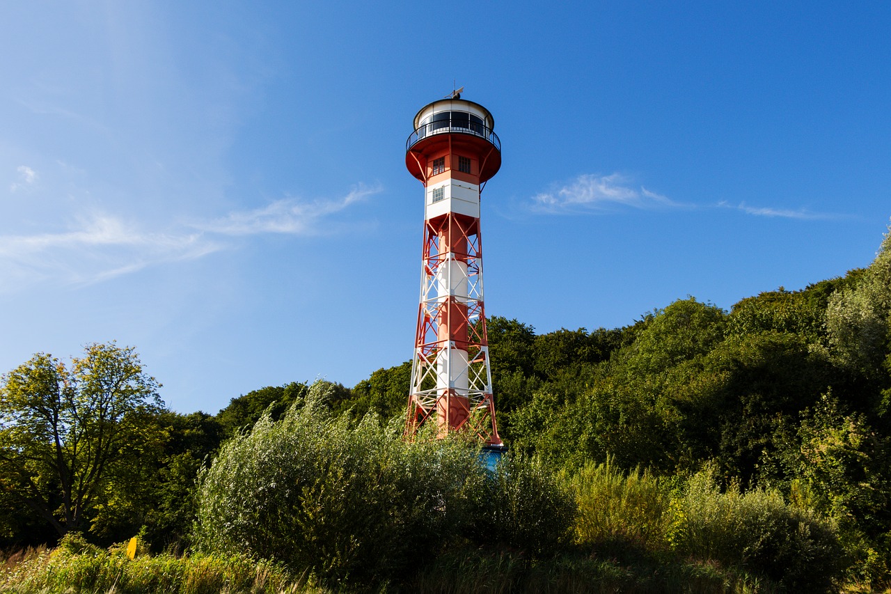 lighthouse sea water free photo