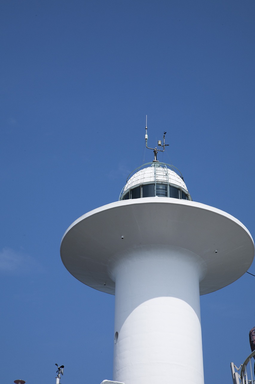 lighthouse island korea free photo