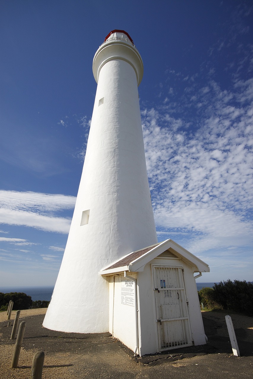 lighthouse coast tall free photo