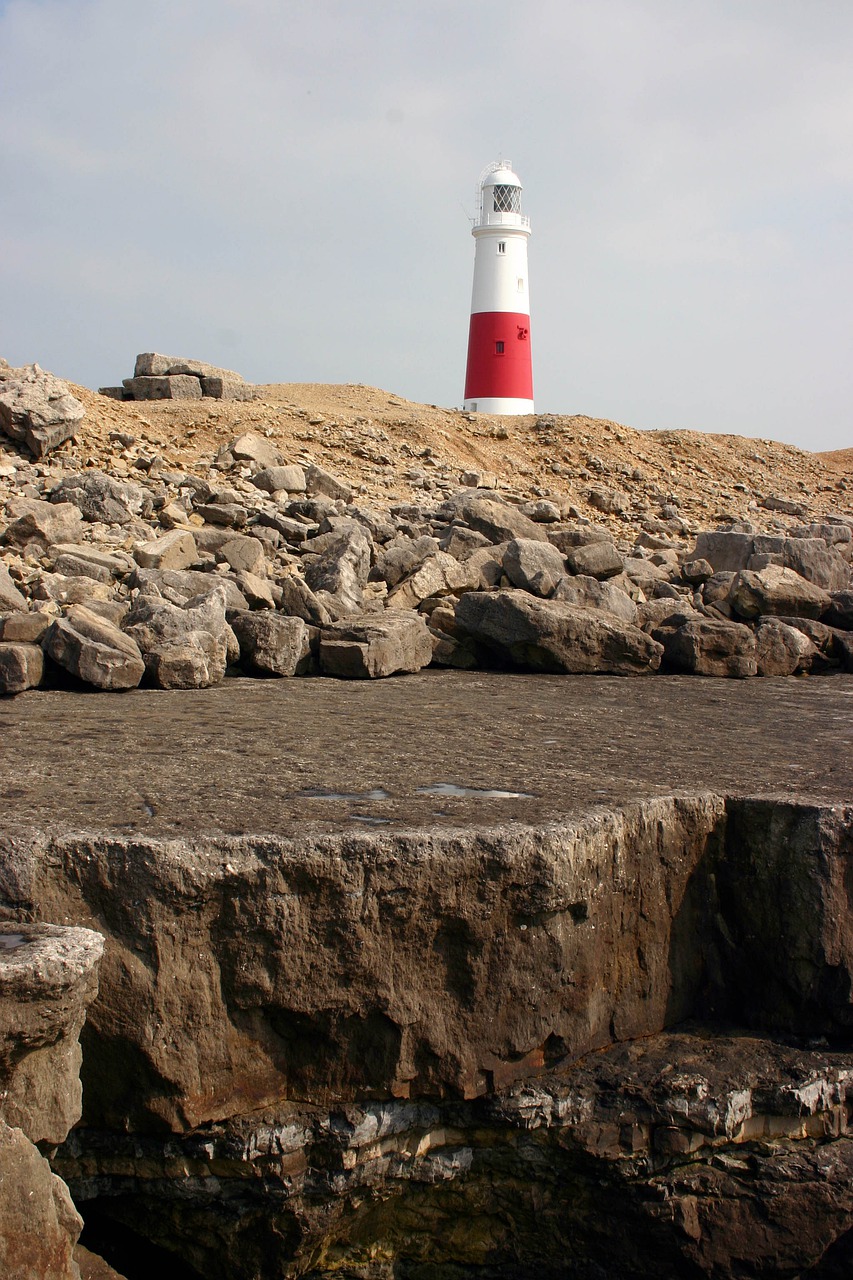 lighthouse seashore sea free photo