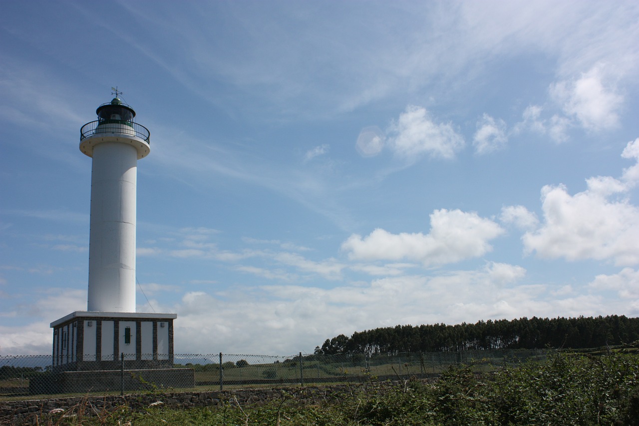 lighthouse asturias light free photo