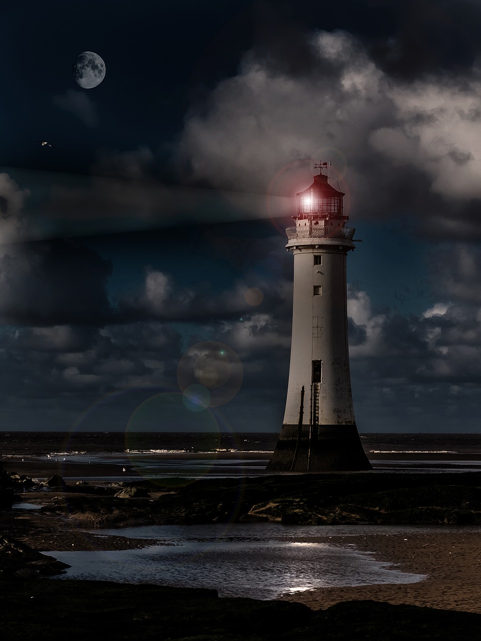 lighthouse water tower free photo