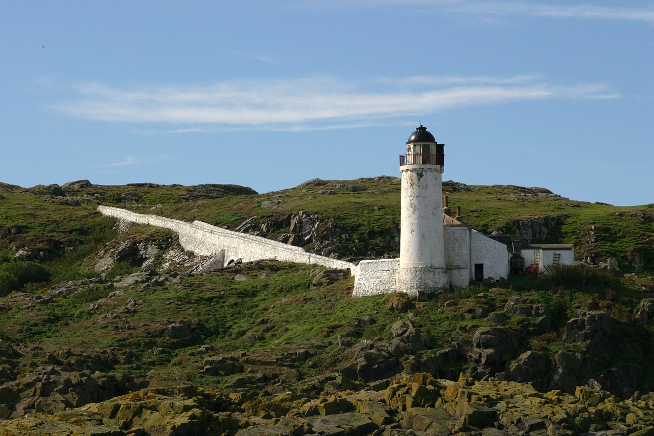 lighthouse seashore travel free photo