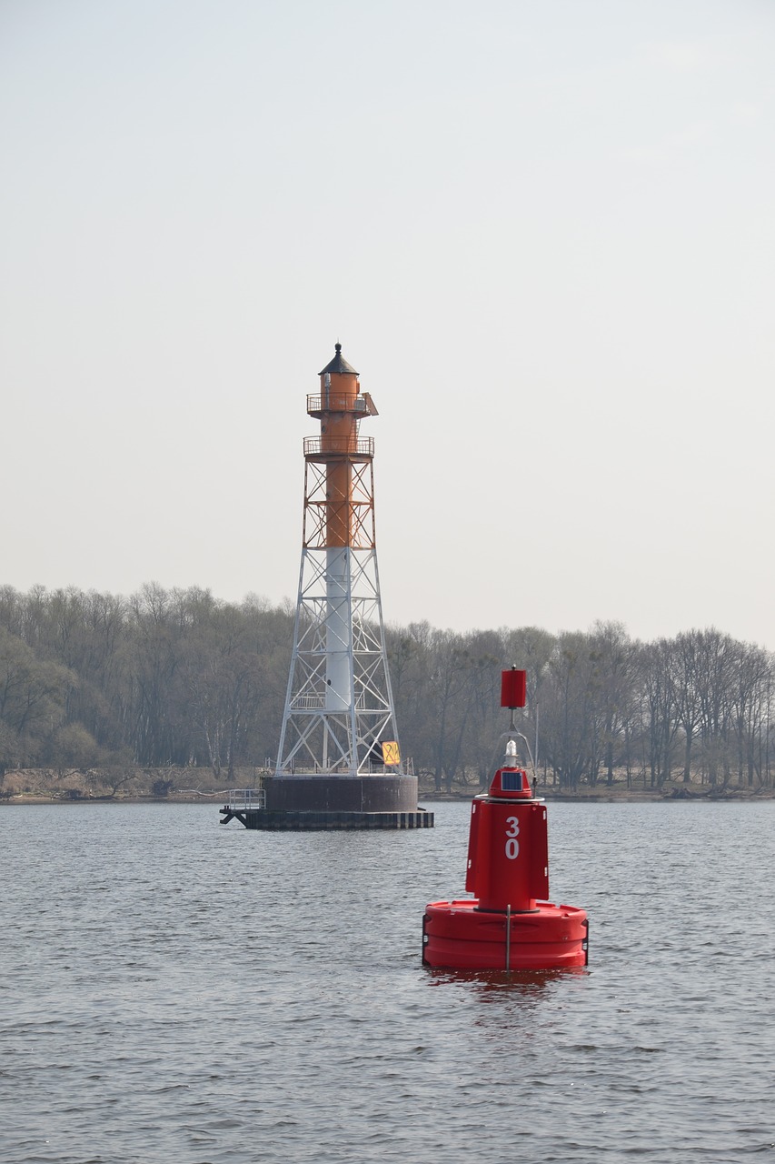 lighthouse  water  sea free photo