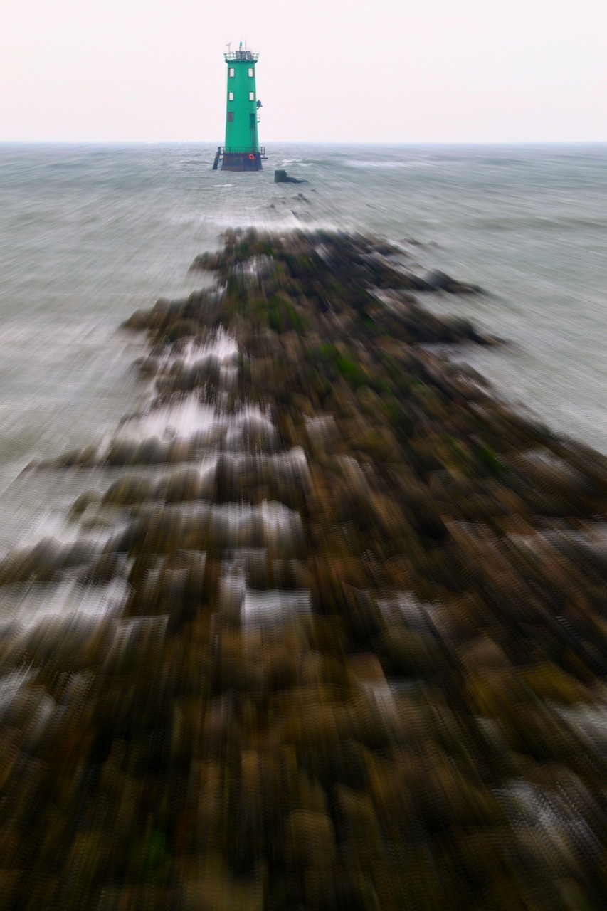 lighthouse beacon ocean free photo