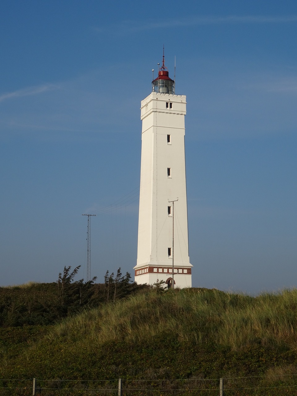 lighthouse  blavand  marine free photo