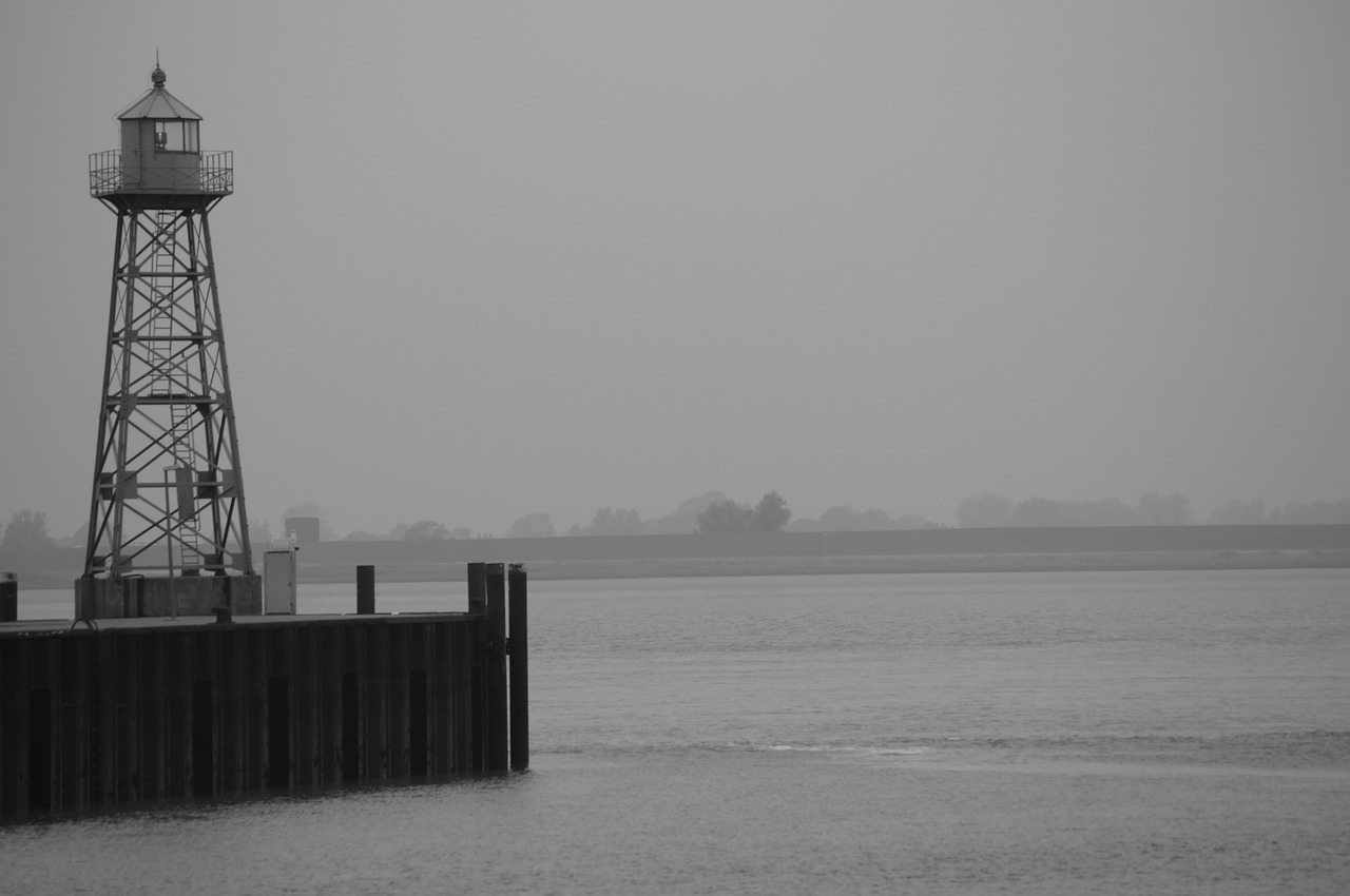 lighthouse  daymark  technology free photo