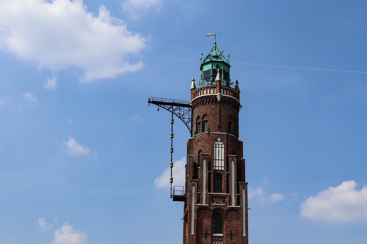lighthouse  bremerhaven  weser free photo