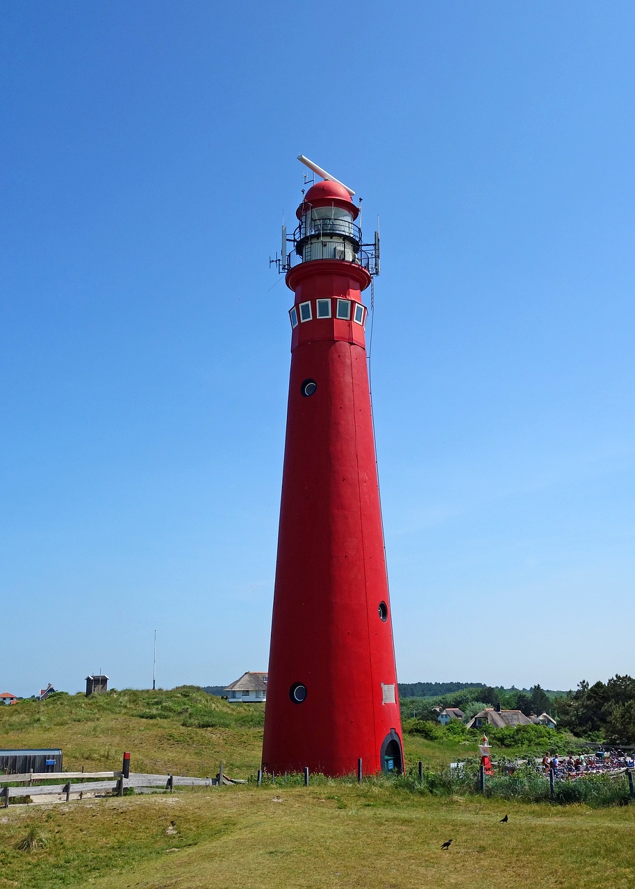 lighthouse  schiermonnikoog  wadden free photo