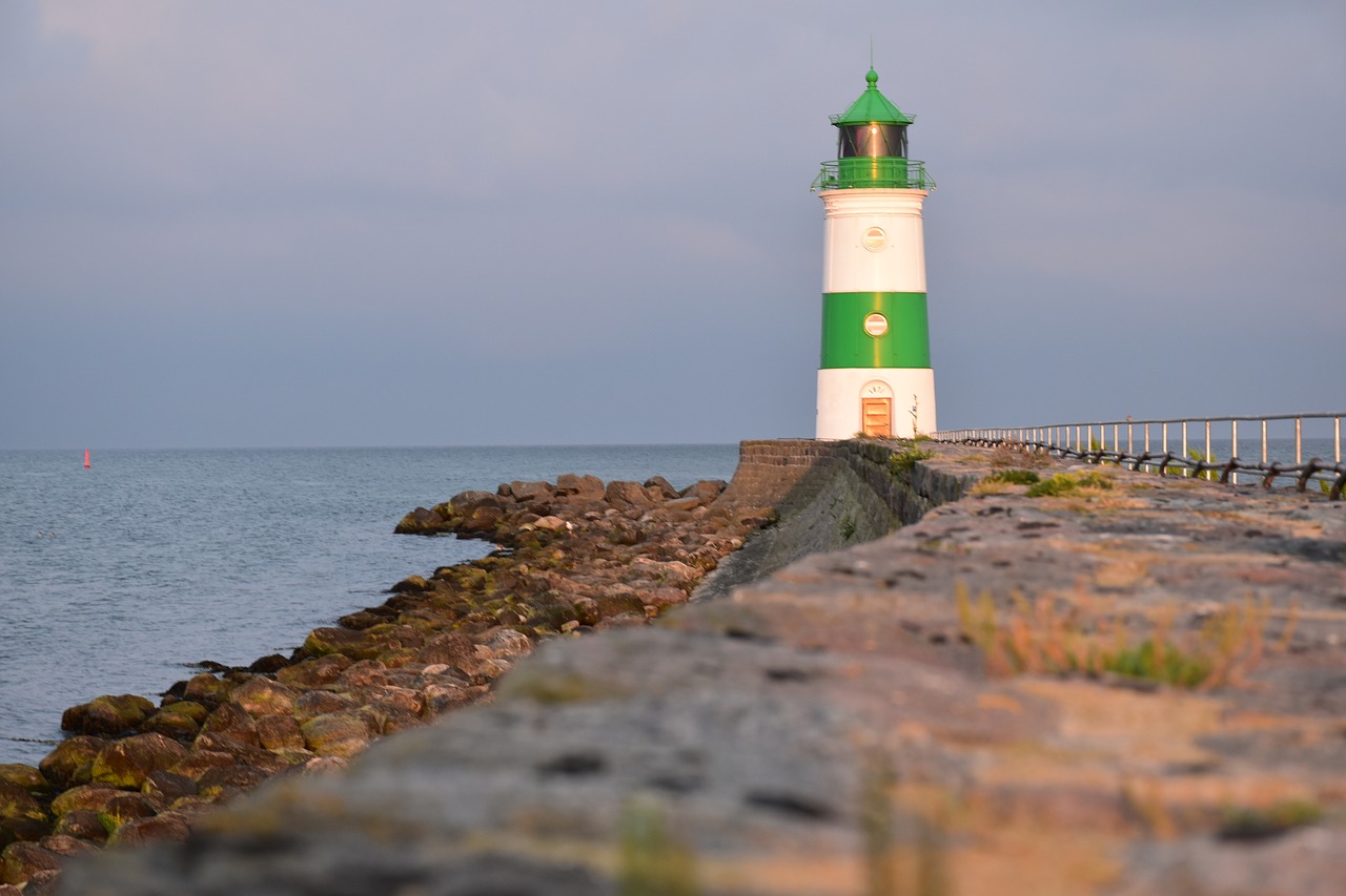 lighthouse  approximately  clouds free photo