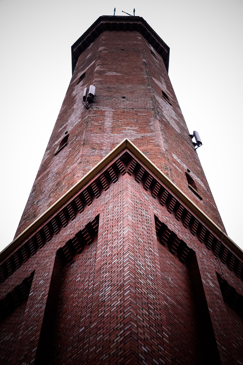 lighthouse  norderney  brick free photo