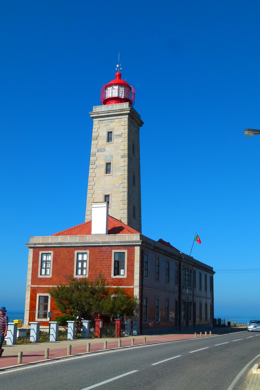 lighthouse  portugal  coast free photo