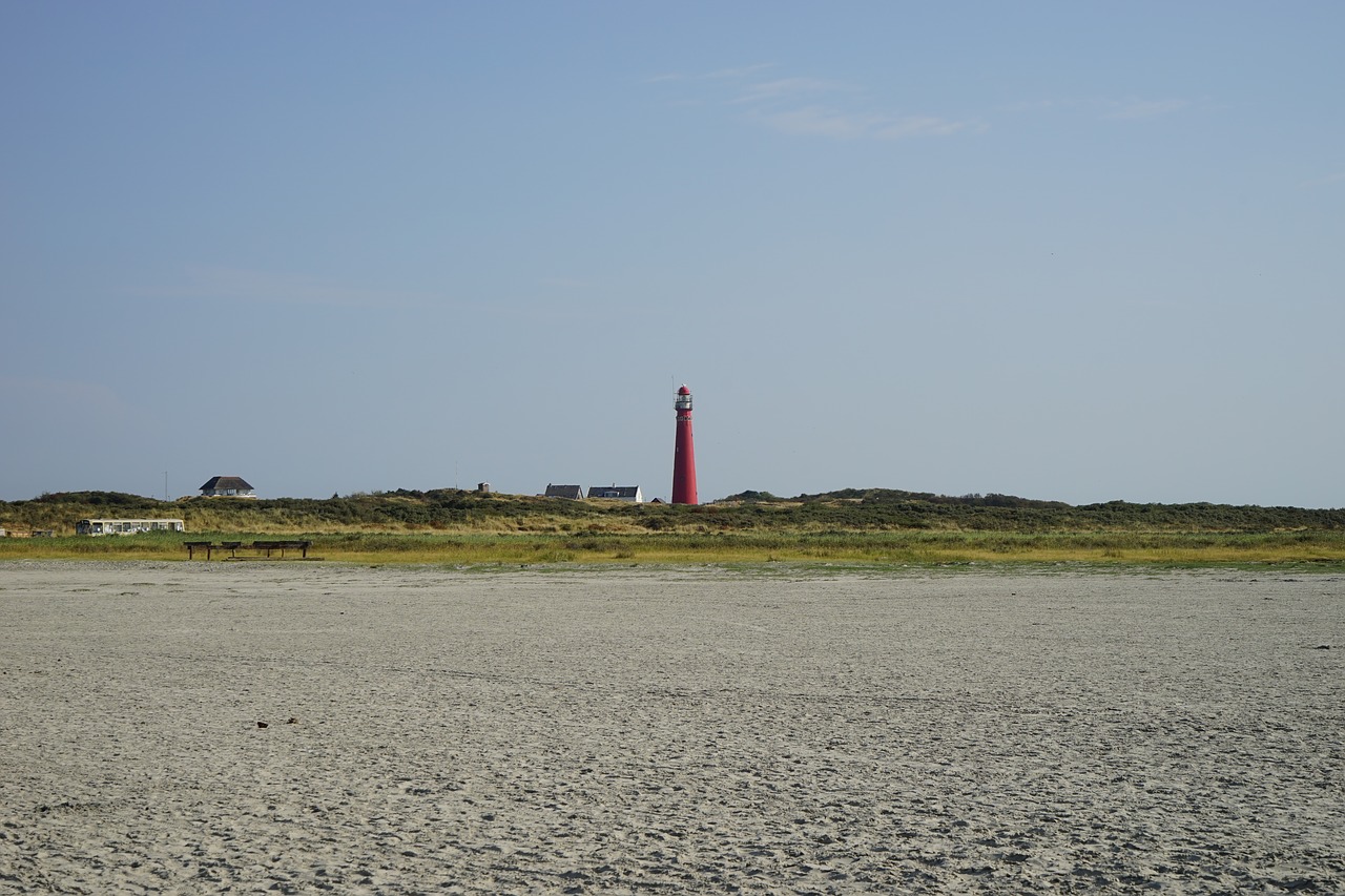 lighthouse  island  beach free photo