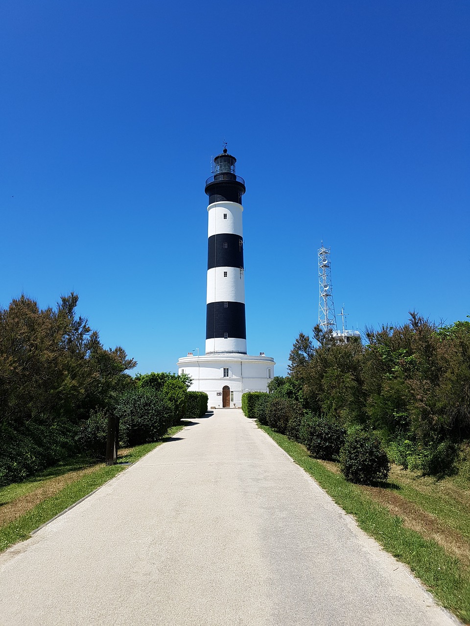 lighthouse  france  coast free photo