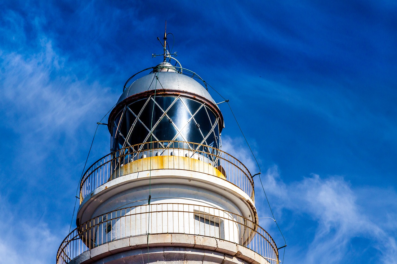 lighthouse  mallorca  sea free photo