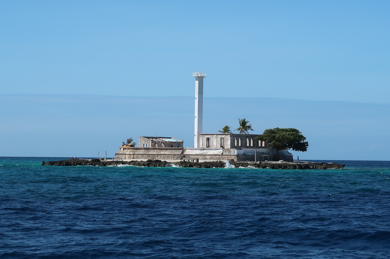 lighthouse  sea  ocean free photo