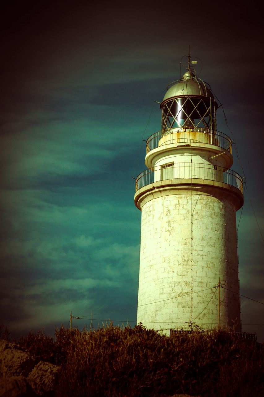 lighthouse  mallorca  cap free photo