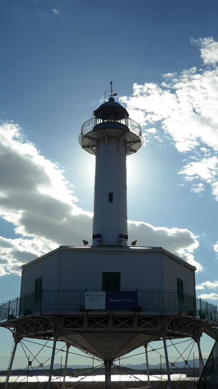 lighthouse sea beach free photo