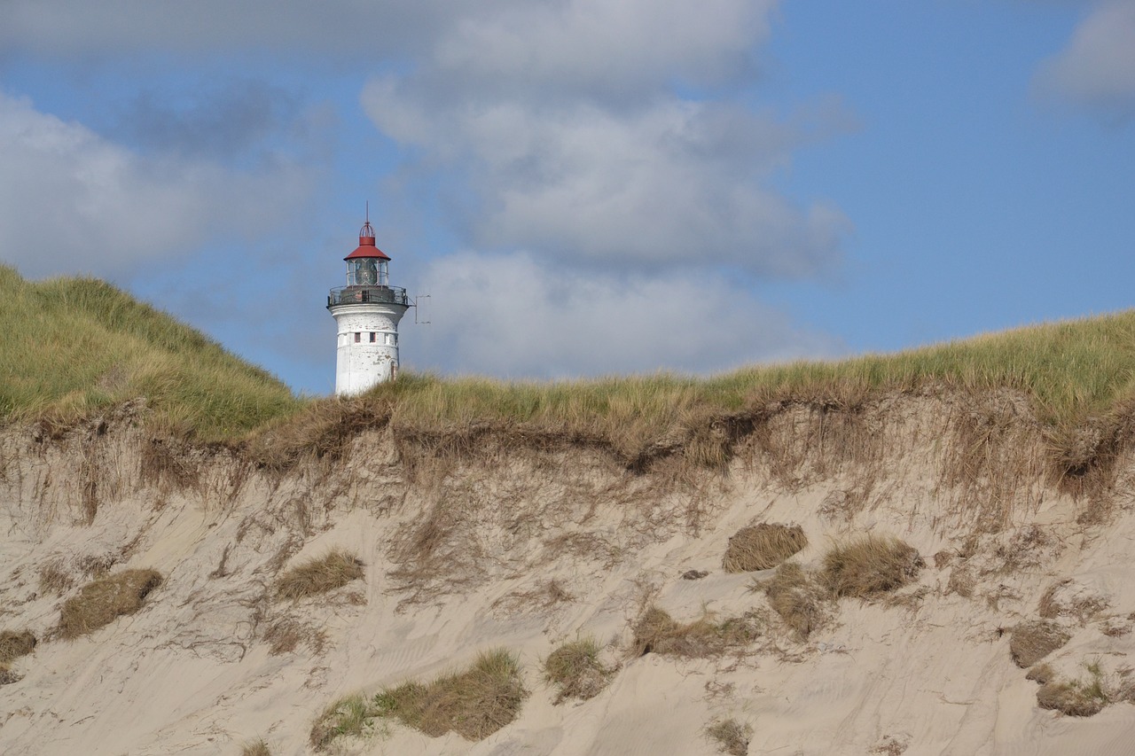 lighthouse  denmark  jutland free photo