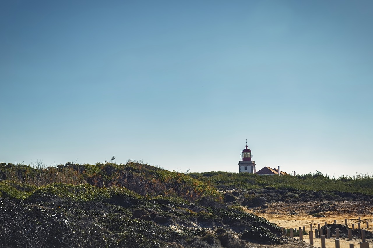 lighthouse  landscape  coast free photo