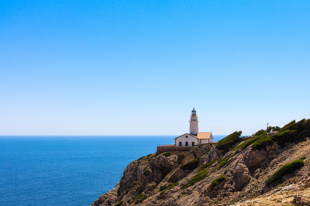 lighthouse  spain  sea free photo