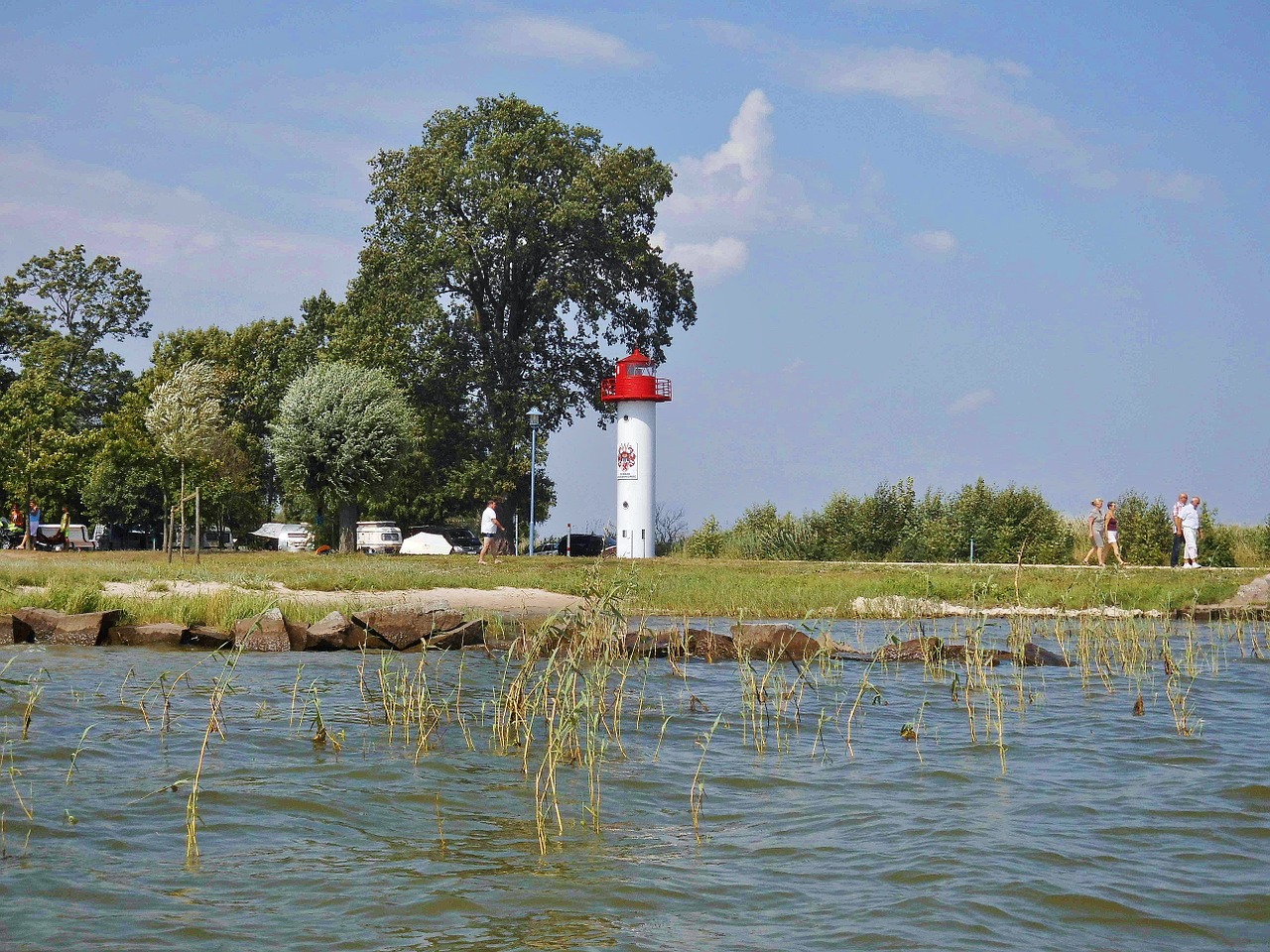 lighthouse baltic sea tower free photo