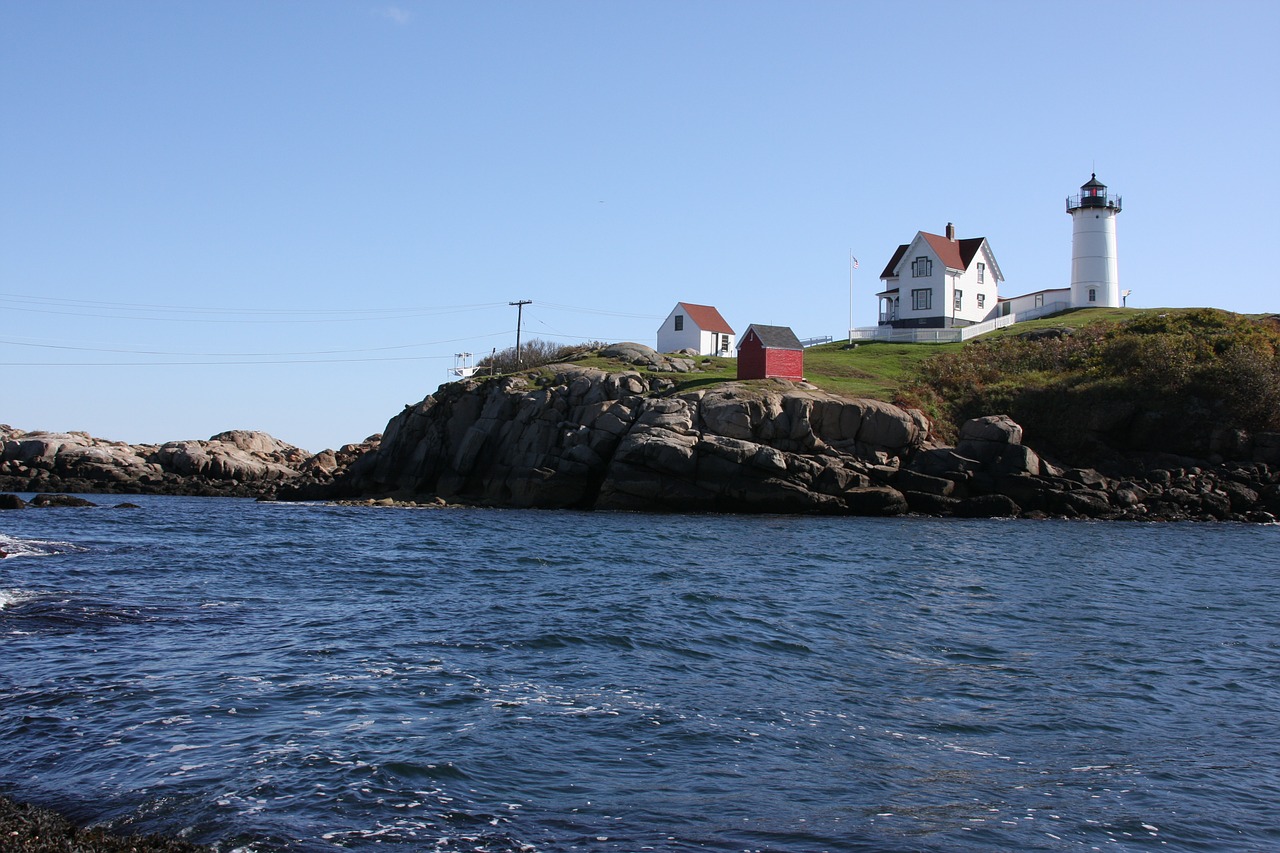 lighthouse nubble maine free photo