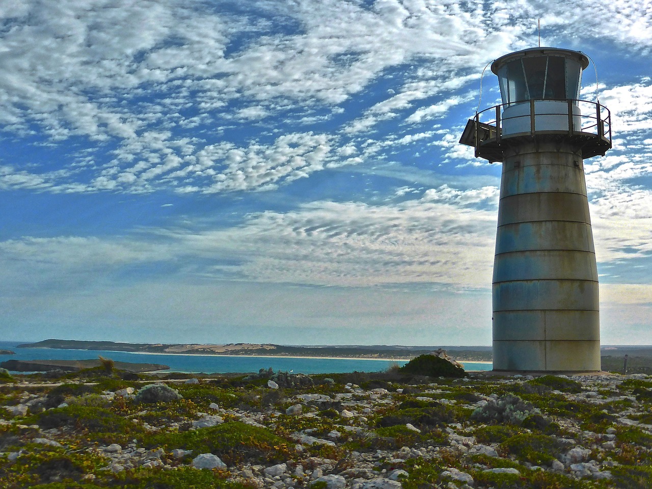 lighthouse west cape innes national park free photo