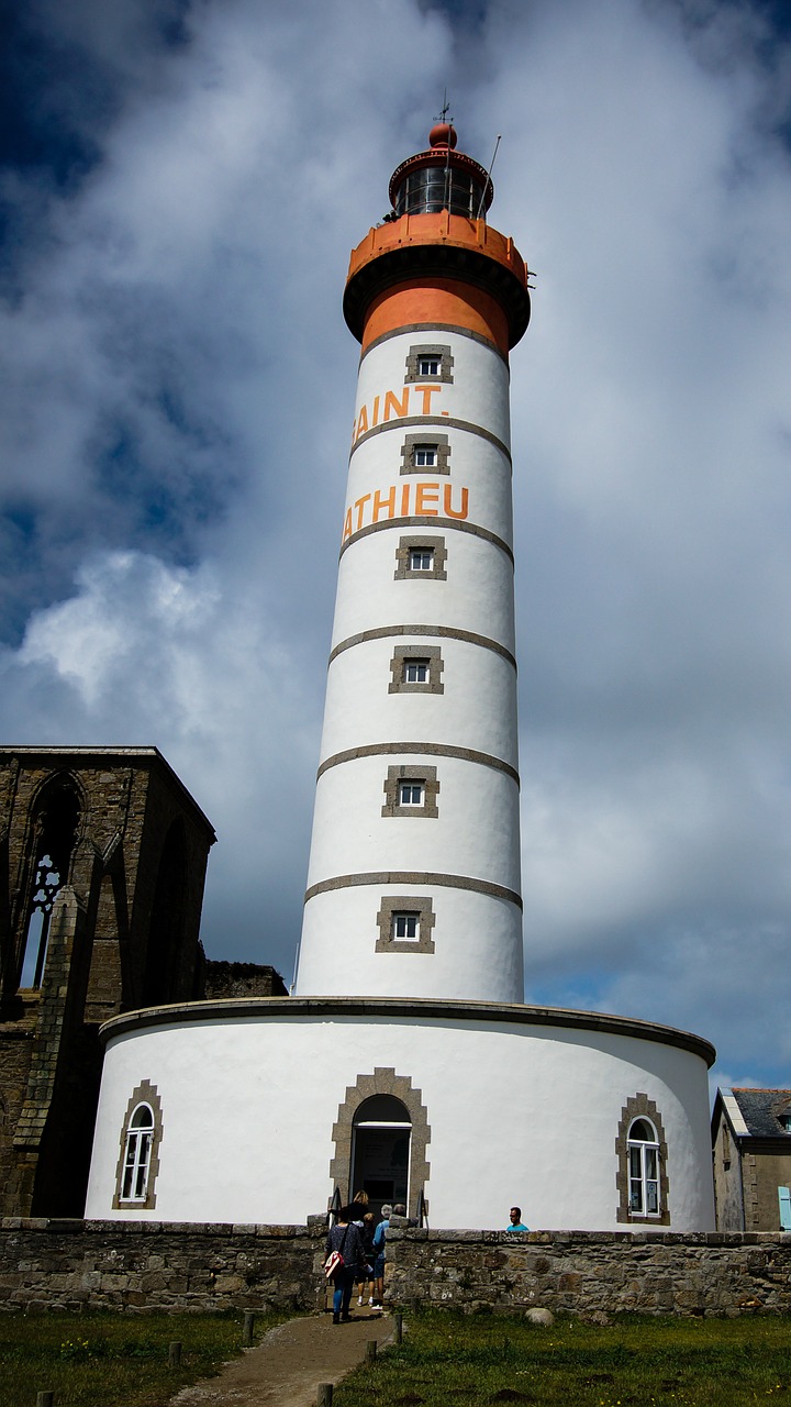 lighthouse maritime phare de saint-mathieu free photo