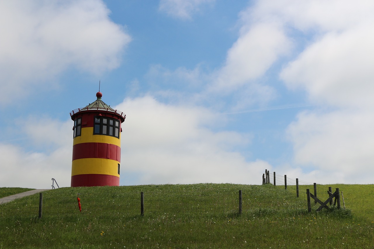 lighthouse east frisia pilsum free photo