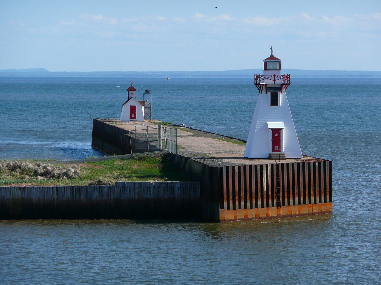 lighthouse beacon coast free photo