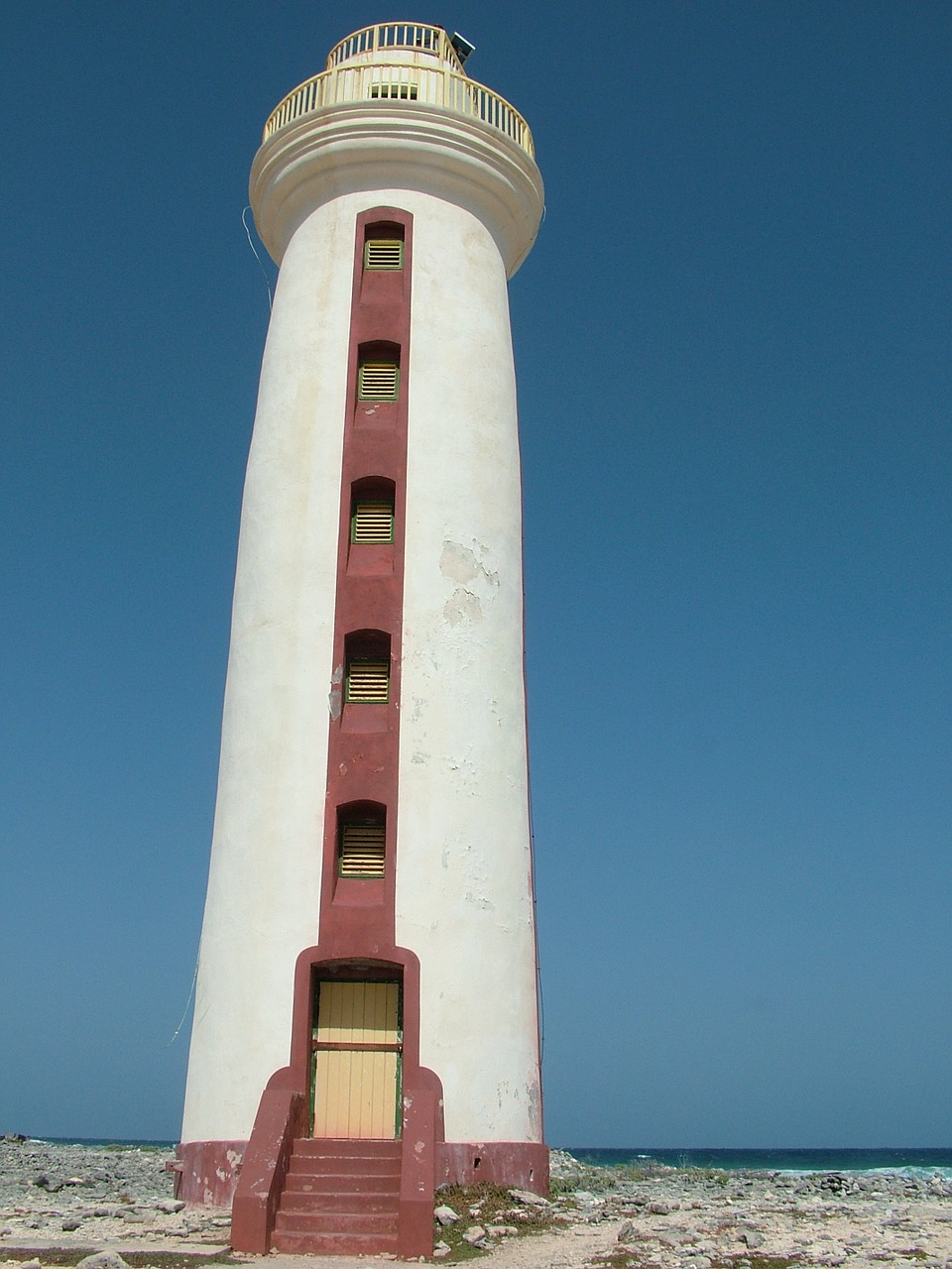 lighthouse bonaire tower free photo