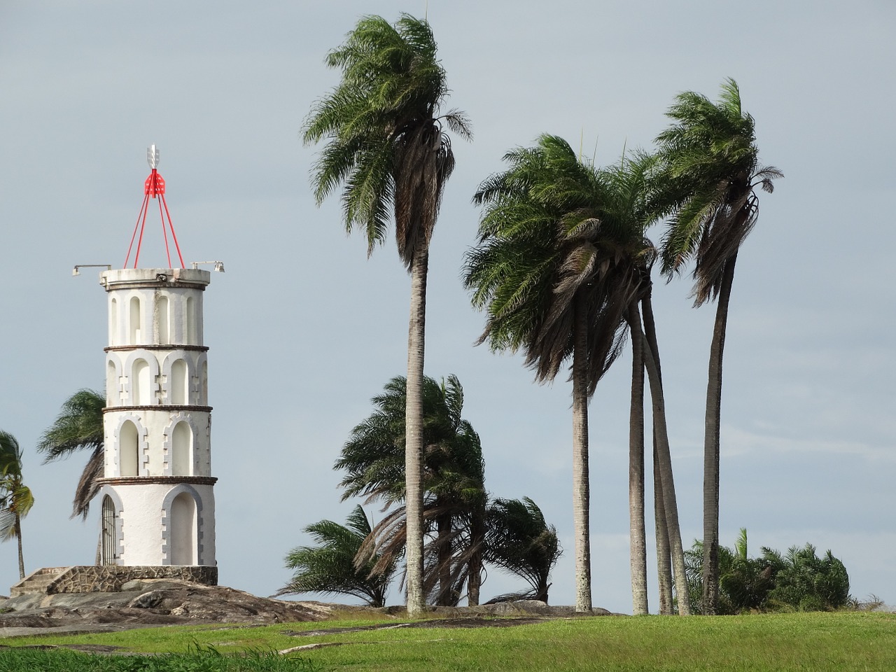 lighthouse kourou french guiana free photo