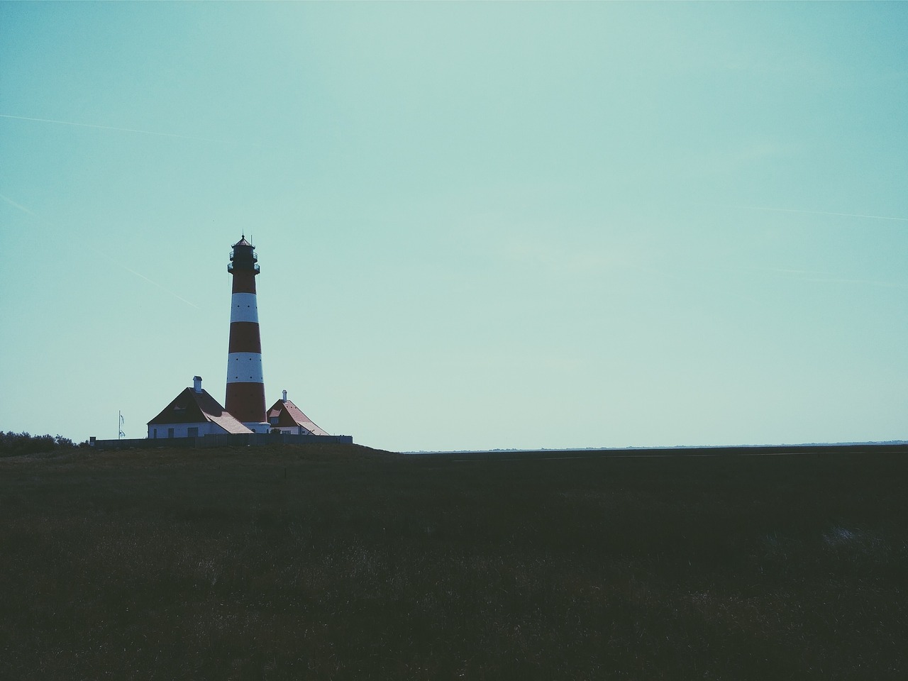 lighthouse germany westerhever free photo