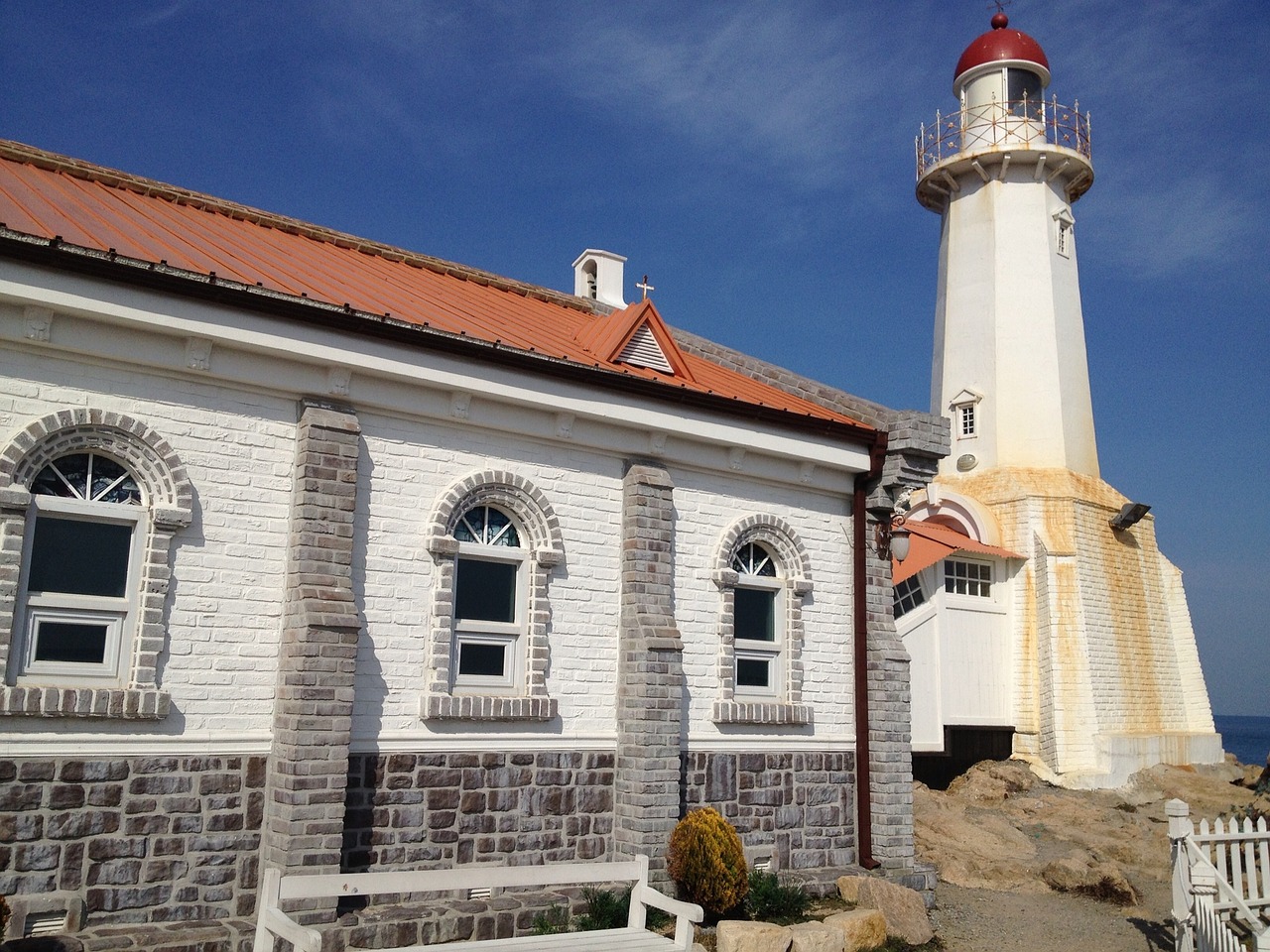 lighthouse busan architecture free photo